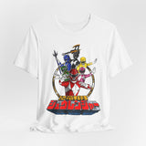 Zyuranger Team Tee Super Sentai T Shirt Custom Graphic Art Cosplay Shirts Rangers Retro Vintage 90s