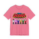 Dairanger keys Tee Super Sentai T Shirt Custom Graphic Art Cosplay Shirts Rangers Retro Vintage 90s