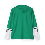 Shinkenger Green Hoodie (Full Print) Lightweight, Breathable, workout, pull over, fitness Hoodie Super Sentai Custom