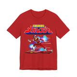 Megaranger Red Tee Custom Graphic Art Cosplay Shirts Rangers Retro Vintage 90s