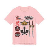 Shinkenger Shiba Red Tee Super Sentai T Shirt Custom Graphic Art Cosplay Shirts Rangers Retro Vintage 90s Tee