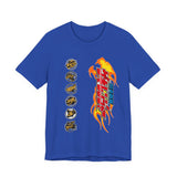 Gaoranger Team Tee Custom Graphic Art Cosplay Shirts Rangers Retro Vintage 90s