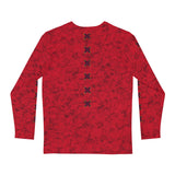 Abaranger Red Long Sleeve Shirt (Full Print) Custom Graphic Art Cosplay Shirts Rangers Retro Vintage 90s