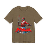 Time Red Tee Super Sentai T Shirt Custom Graphic Art Cosplay Shirts Rangers Retro Vintage 90s
