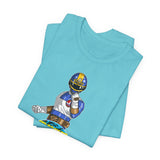 Changeman Blue Tee Super Sentai T Shirt Custom Graphic Art Cosplay Shirts Rangers Retro Vintage 90s