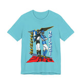 Jetman Black and Blue Condor Tee Custom Graphic Art Cosplay Shirts Rangers Retro Vintage 90s
