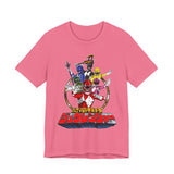 Zyuranger Team Tee Super Sentai T Shirt Custom Graphic Art Cosplay Shirts Rangers Retro Vintage 90s