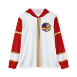 Dairanger Ryo Red Hoodie (Full Print) Lightweight, Breathable, workout, pull over, fitness Hoodie Super Sentai Custom