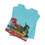 Zyurangers Mechas  Tee Super Sentai T Shirt Custom Graphic Art Cosplay Shirts Rangers Retro Vintage 90s