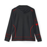 Overdrive Red Ranger Hoodie (Full Print) Lightweight, Breathable, workout, pull over, fitness Hoodie (Full Print) Super Sentai Custom