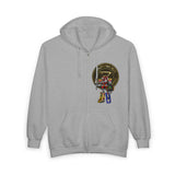Zyuranger Full Zip Hoodie Custom Graphic Art Cosplay Shirts Rangers Retro Vintage 90s