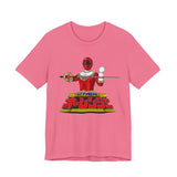OhRanger Red Tee  Custom Graphic Art Cosplay Shirts Rangers Retro Vintage 90s