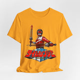 Time Red Tee Super Sentai T Shirt Custom Graphic Art Cosplay Shirts Rangers Retro Vintage 90s