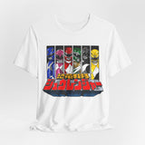 Zyuranger Tee Custom Graphic Art Cosplay Shirts Rangers Retro Vintage 90s