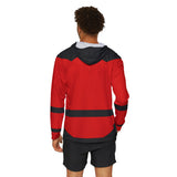 Lupinranger Lupin Red Hoodie (Full Print) Super Sentai Custom Lightweight, Breathable, Workout, Pull over, Fitness, Retro