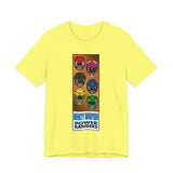 MMPR Comic Box Tee Super Sentai T Shirt Custom Graphic Art Cosplay Shirts Rangers Retro Vintage 90s
