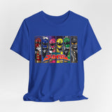 Gokaiger Roll Call Tee Custom Graphic Art Cosplay Shirts Rangers Retro Vintage 90s