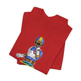 Changeman Blue Tee Super Sentai T Shirt Custom Graphic Art Cosplay Shirts Rangers Retro Vintage 90s