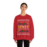 MMPR Ugly Christmas Sweatshirt Custom Graphic Art Cosplay Shirts Rangers Retro Vintage 90s