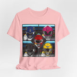 Rangers Zord Tee Super Sentai T Shirt Custom Graphic Art Cosplay Shirts Rangers Retro Vintage 90s
