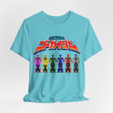Gokaiger Ranger Keys Tee Super Sentai T Shirt Custom Graphic Art Cosplay Shirts Rangers Retro Vintage 90s