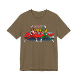 Zyuranger 1992 Tee Super Sentai T Shirt Custom Graphic Art Cosplay Shirts Rangers Retro Vintage 90s