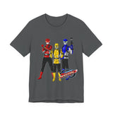 Go Busters team Tee Super Sentai T Shirt Custom Graphic Art Cosplay Shirts Rangers Retro Vintage 90s
