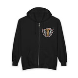 Go-Onger Red Full Zip Hoodie Custom Graphic Art Cosplay Shirts Rangers Retro Vintage 90s