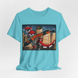 Red Tyrannosaurus Megazord Jurassic Tee Super Sentai T Shirt Custom Graphic Art Cosplay Shirts Rangers Retro Vintage 90s
