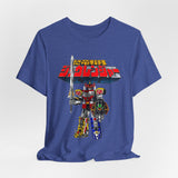 Daizyujin Tee Super Sentai T Shirt Custom Graphic Art Cosplay Shirts Rangers Retro Vintage 90s