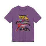 Sentai Blasters Tee Super Sentai T Shirt Custom Graphic Art Cosplay Shirts  Retro Vintage 90s