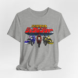 Zyuranger Bikes Tee Super Sentai T Shirt Custom Graphic Art Cosplay Shirts Power Rangers Retro Vintage 90s