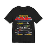 Ranger Gear Tee Super Sentai T Shirt Custom Graphic Art Cosplay Shirts Rangers Retro Vintage 90s
