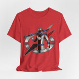 Boukenger Silver Ranger Tee Super Sentai T Shirt Custom Graphic Art Cosplay Shirts Rangers Retro Vintage 90s