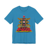 Ohranger Gold Power Staff Tee  Custom Graphic Art Cosplay Shirts Rangers Retro Vintage 90s