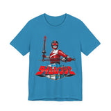 Time Red Tee Super Sentai T Shirt Custom Graphic Art Cosplay Shirts Rangers Retro Vintage 90s