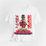 Megaranger Red Tee Custom Graphic Art Cosplay Shirts Rangers Retro Vintage 90s