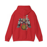 Dairanger Kiba Ranger Hoodie Super Sentai T Shirt Custom Graphic Art Cosplay Shirts Rangers Retro Vintage 90s