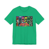 Gokaiger Roll Call Tee Custom Graphic Art Cosplay Shirts Rangers Retro Vintage 90s