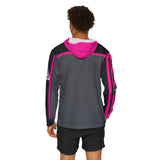 SPD Pink Hoodie (Full Print) Lightweight, Breathable, workout, pull over, fitness Hoodie Super Sentai Custom