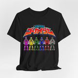 Gokaiger Ranger Keys Tee Super Sentai T Shirt Custom Graphic Art Cosplay Shirts Rangers Retro Vintage 90s