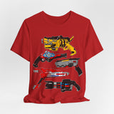 Blaster Tee Super Sentai T Shirt Custom Graphic Art Cosplay Shirts Rangers Retro Vintage 90s