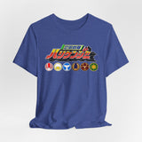 Hurricaneger Team Tee Super Sentai T Shirt Custom Graphic Art Cosplay Shirts Rangers Retro Vintage 90s