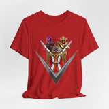 Zenkai Tee Super Sentai T Shirt Custom Graphic Art Cosplay Shirts Rangers Retro Vintage 90s