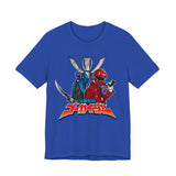 Gokaiger Gokai Red/Blue Tee Super Sentai T Shirt Custom Graphic Art Cosplay Shirts Rangers Retro Vintage 90s