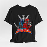 Gokaiger Gokai Red/Blue Tee Super Sentai T Shirt Custom Graphic Art Cosplay Shirts Rangers Retro Vintage 90s