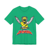 Gokai Yellow Tee Super Sentai T Shirt Custom Graphic Art Cosplay Shirts Rangers Retro Vintage 90s