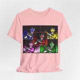 TimeRangers Tee Custom Graphic Art Cosplay Shirts Rangers Retro Vintage 90s