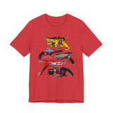 Sentai Blasters Tee Super Sentai T Shirt Custom Graphic Art Cosplay Shirts  Retro Vintage 90s