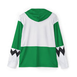 Gingaman Green Hoodie (Full Print) Super Sentai Custom Lightweight, Breathable, Workout, Pull over, Fitness, Retro